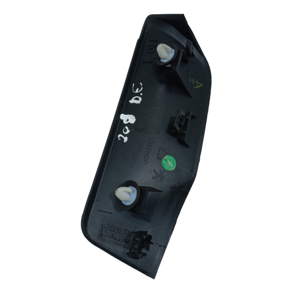 Acabamento Interno Retrovisor Esquerdo Peugeot 208 2015 16  Preto