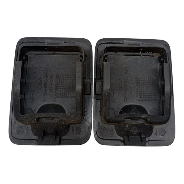 Par Acabamento Tampão Bagagito Porta Malas Ford Ka 2015 2016