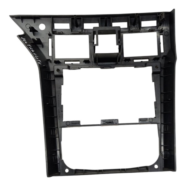 Moldura Painel Central Radio Gm Vectra Elite 2006 2007 2008 Preto