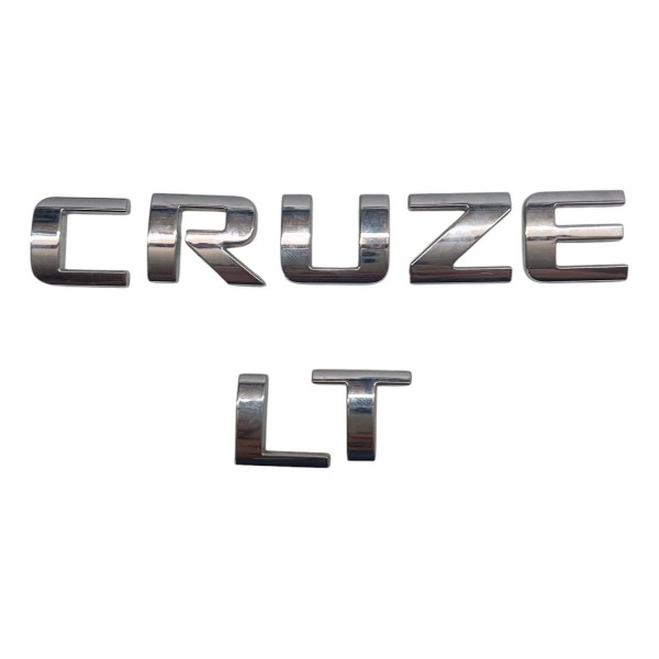 Letreiro Emblema Traseiro Chevrolet Cruze Sedan 2014 2015