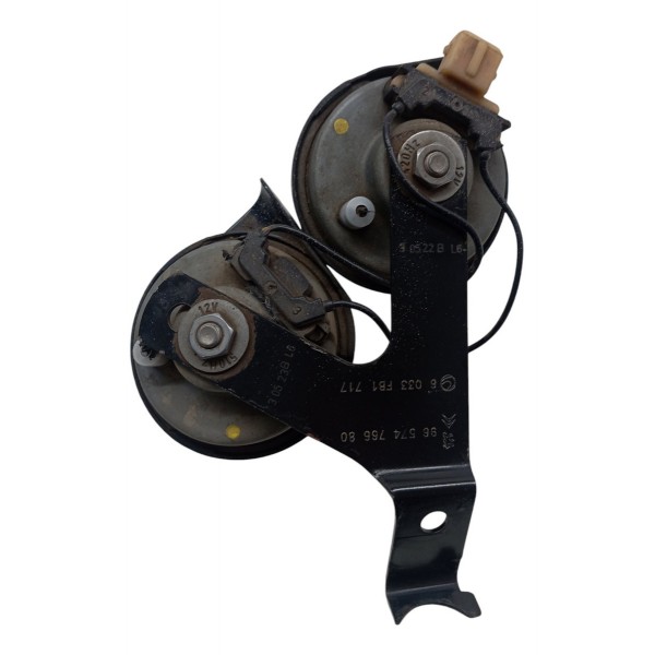 Buzina Dupla Caracol Peugeot 308 2013 2014 2015 2016