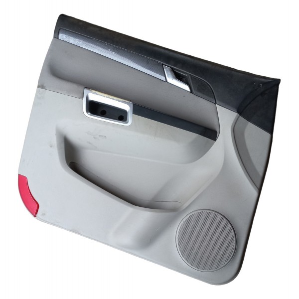 Forro Porta Dianteira Esquerda Chevrolet Captiva 2009 Cinza