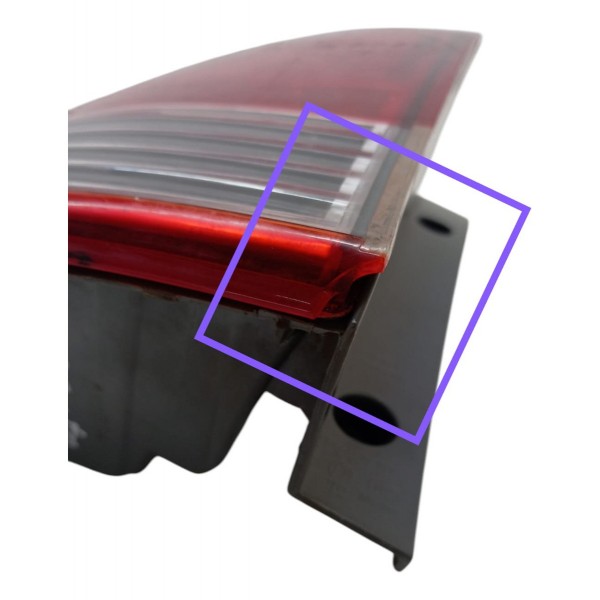 Lanterna Traseira Esquerda Kia Sorento 3.5 2012 2013 Detalhe Esquerdo/motorista Vermelho