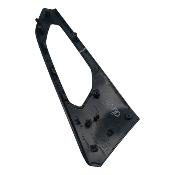 Moldura Maçaneta Dianteira Esquerda Volkswagen Tcross 2022 Preto Dianteira