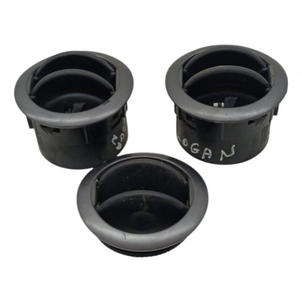 Kit Difusor Ar Painel Renault Logan 2008 2009 2010 2011 2012