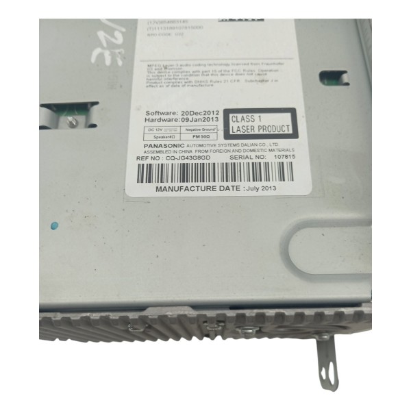 Modulo Radio Som Chevrolet Cruze Sedan 2013 2014 2015 2016