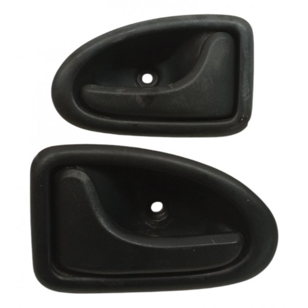 Par Maçaneta Interna Traseiras Renault Clio 2010 2011 2012