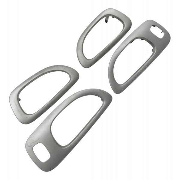 Kit Moldura Acabamento Maçaneta Interna Peugeot 307 Sw 2009