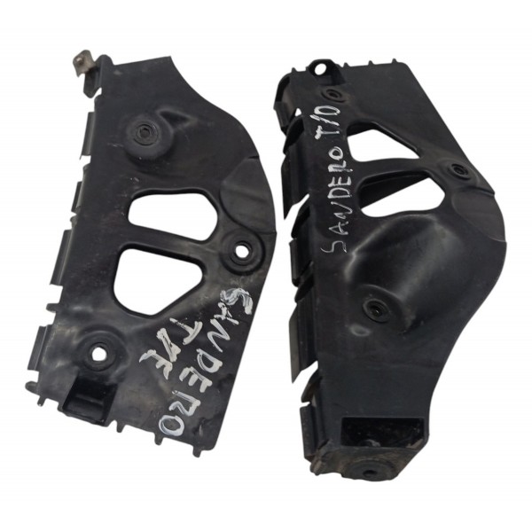 Par Guia Parachoque Traseiro Renault Sandero 2012 2013 2014