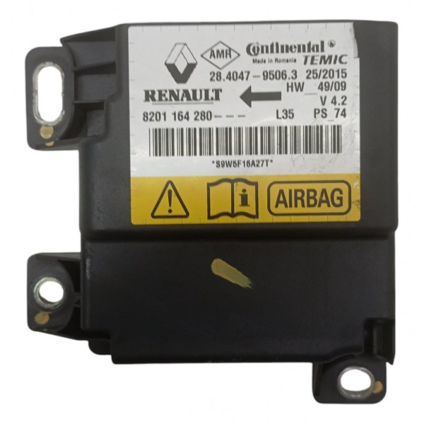 Módulo Airbag Renault Clio 1.0 2015 2016 2017