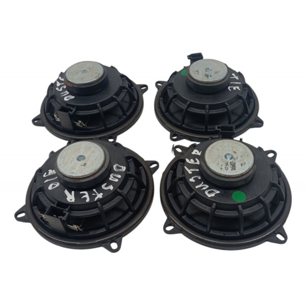 Kit 4 Alto Falantes Portas Renault Duster 1.6v 2019 2020