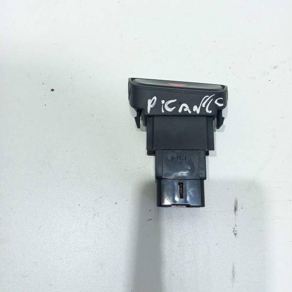 Botão Pisca Alerta Kia Picanto 2012 Vermelho