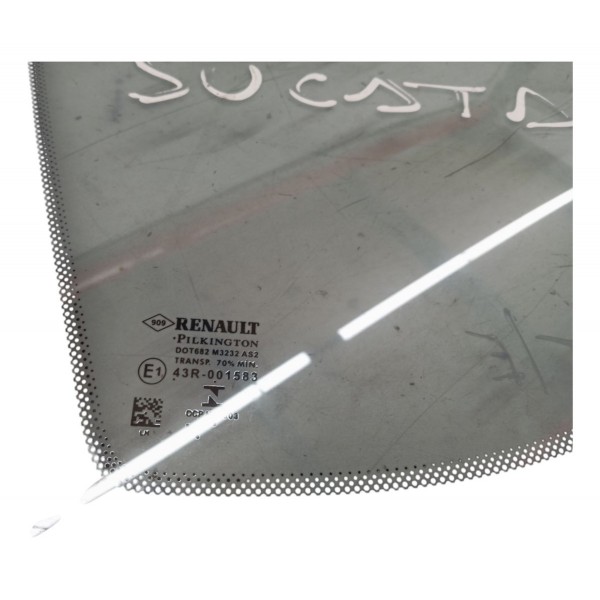 Vidro Vigia Traseiro Esquerdo Renault Duster 2019 2020