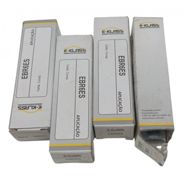 Jogo Velas Ignição Chevrolet Celta Corsa 2000 2001 2002 2003