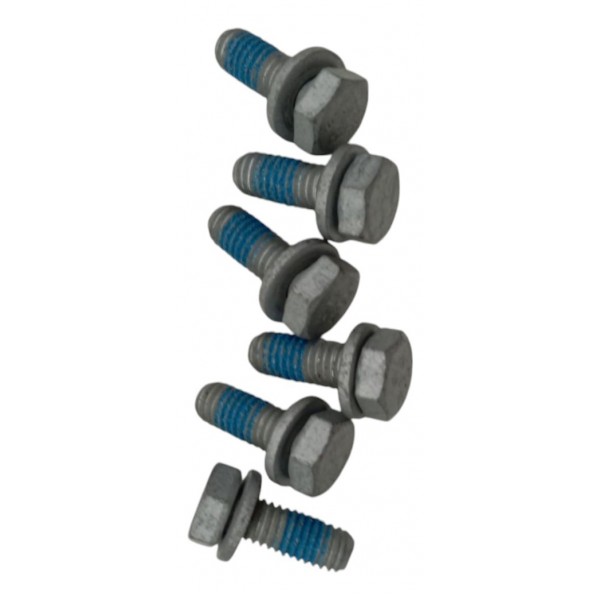 Kit Jogo 6 Parafusos Tubo Compressor Volkswagen Amarok Jetta