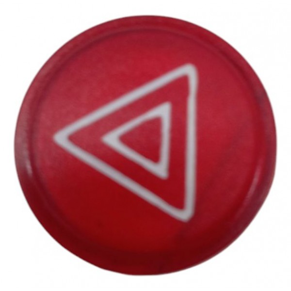 Lente Botão Pisca Alerta Volkswagen Fusca Kombi Brasilia