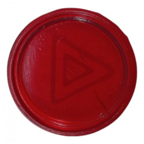 Lente Botão Pisca Alerta Volkswagen Fusca Kombi Brasilia