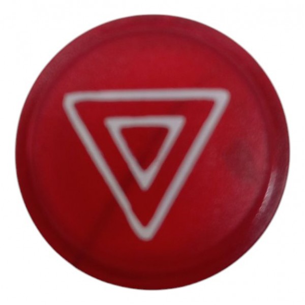 Lente Botão Pisca Alerta Volkswagen Fusca Kombi Brasilia