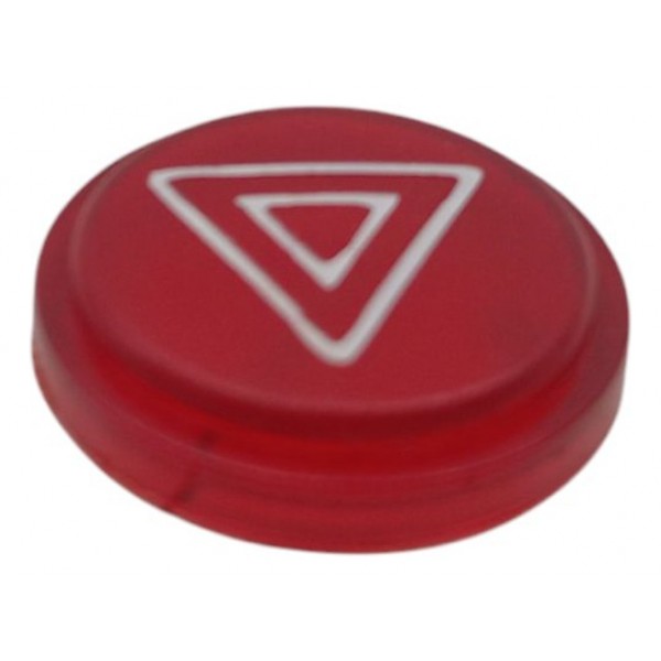 Lente Botão Pisca Alerta Volkswagen Fusca Kombi Brasilia