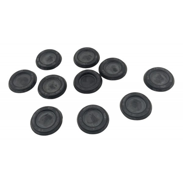 Kit 10 Tampão Assoalho Volkswagen Gol Parati 1996 1997 1998