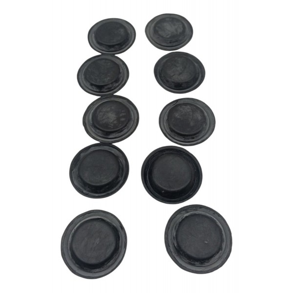 Kit 10 Tampão Assoalho Volkswagen Gol Parati 1996 1997 1998