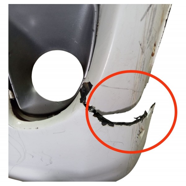 Parachoque Dianteiro Fiat Punto 2013 Detalhe Preto