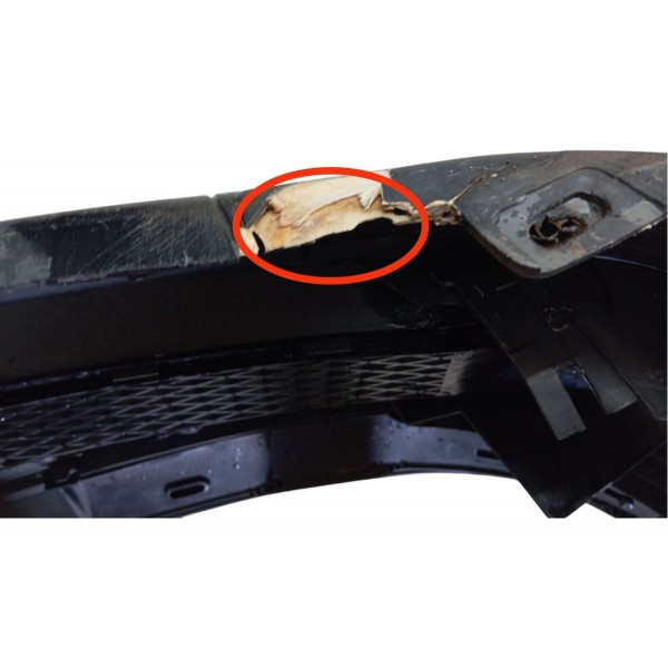 Parachoque Dianteiro Volkswagen Gol G3 G4 Detalhe Preto