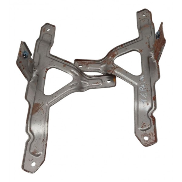 Par Suporte Forro Porta Traseiro Gm Onix Prisma 2014 2015