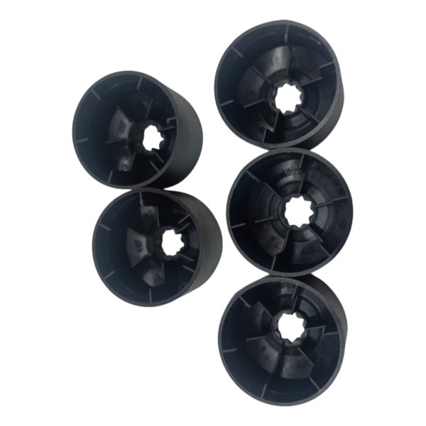 Kit 5 Capa Parafuso Roda 17 Volkswagen Jetta Fox Polo