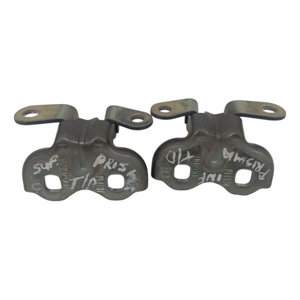 Par Dobradiça Porta Traseira Esquerda Gm Prisma 2014 2015