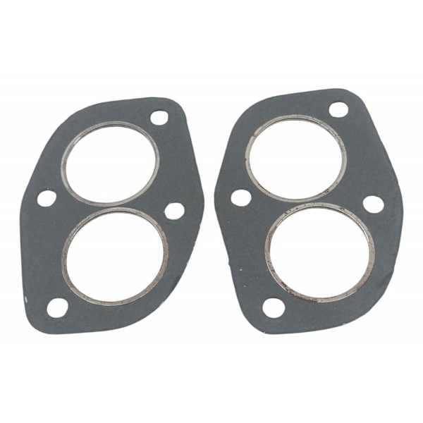 Kit 2 Junta Flange Escape Fiat Strad 1.5 8v 2000