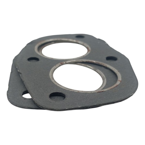 Kit 2 Junta Flange Escape Fiat Strad 1.5 8v 2000