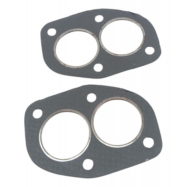 Kit 2 Junta Flange Escape Fiat Strad 1.5 8v 2000