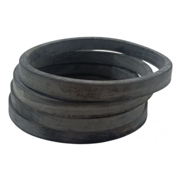 Kit 4 Junta Coletor Admissão Peugeot 206 1.6 16v 2003 2004