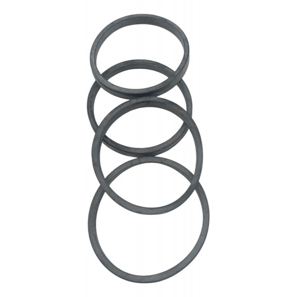 Kit 4 Junta Coletor Admissão Peugeot 206 1.6 16v 2003 2004