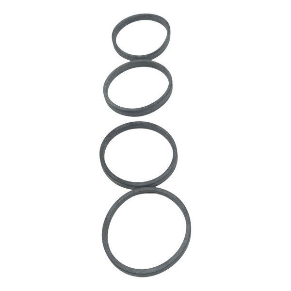 Kit 4 Junta Coletor Admissão Peugeot 206 1.6 16v 2003 2004