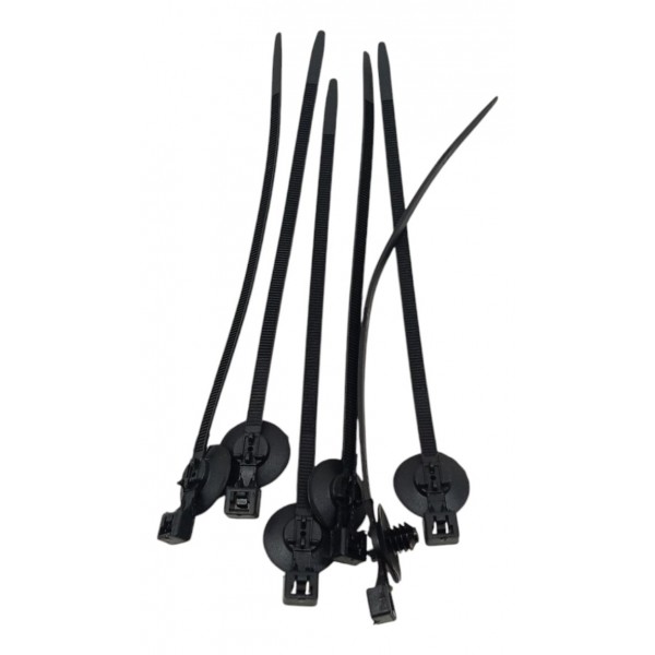 Kit 6 Abraçadeiras Chicote Eléctrico Linha Fiat