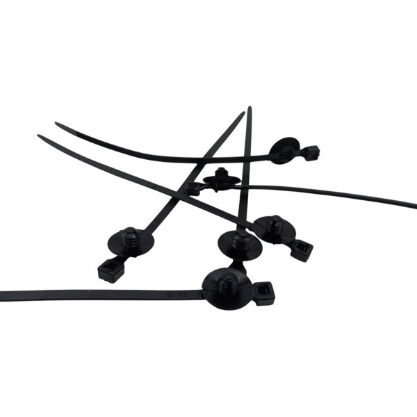 Kit 6 Abraçadeiras Chicote Eléctrico Linha Fiat