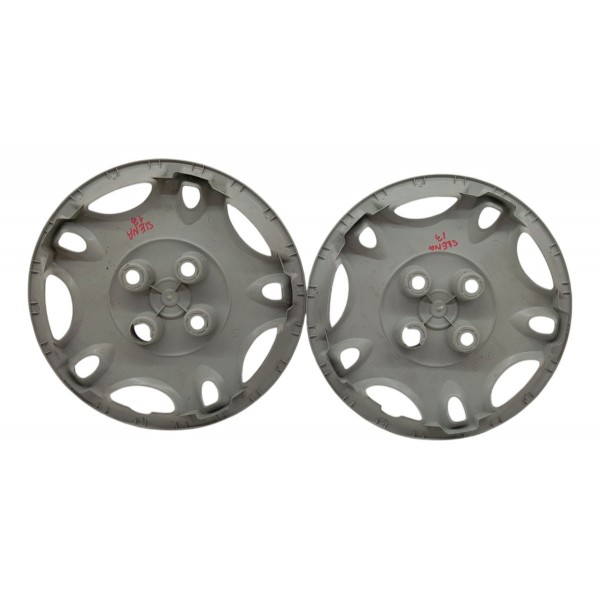 Kit 2 Calota Aro 13 Fiat Palio Siena