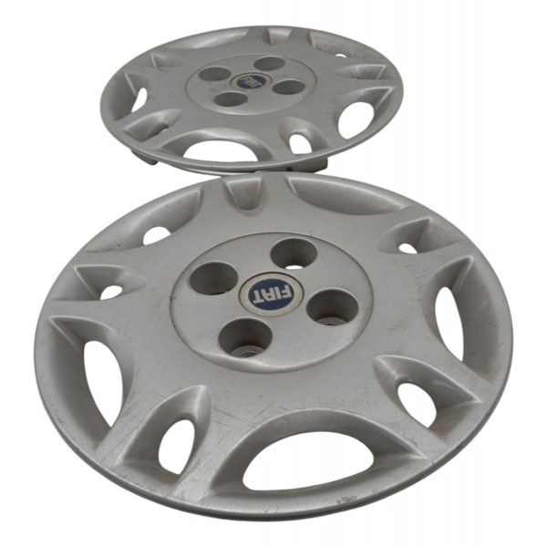 Kit 2 Calota Aro 13 Fiat Palio Siena