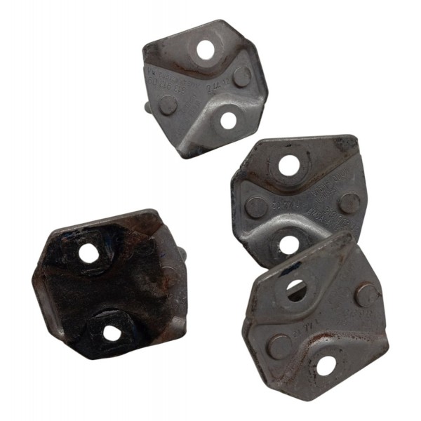 Kit 4 Batente Porta Ford New Fiesta 2016 2017