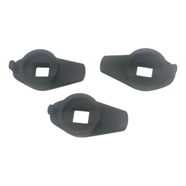 Kit 3 Botão Trava Giratória Forro Volkswagen Saveiro 1985