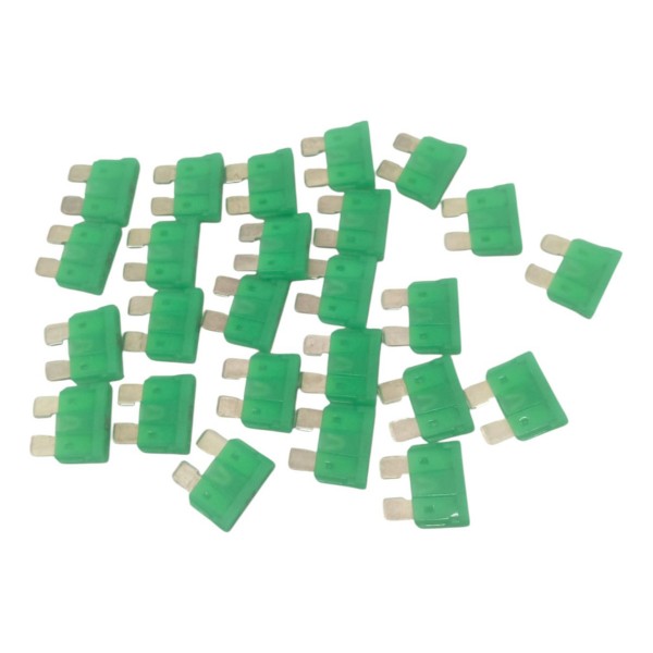 Kit 25 Fusíveis 30a Volkswagen Gol Parati