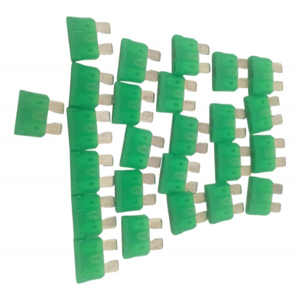 Kit 25 Fusíveis 30a Volkswagen Gol Parati