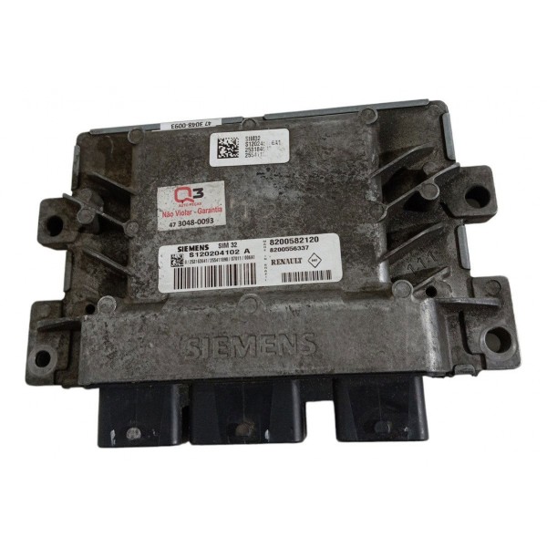 Kit Code Injeção Renault Clio 1.0 16v 2007 2008 2009