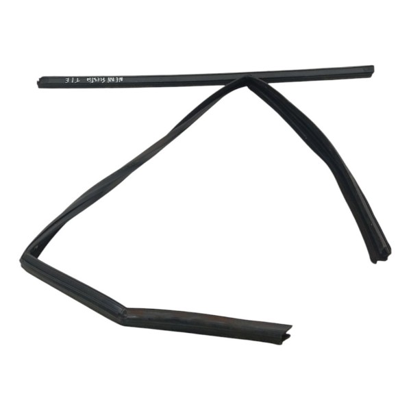 Kit Pestana Porta Traseira Esquerda Ford New Fiesta 2016 - Preto