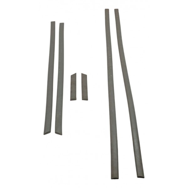 Jogo Frisos Laterais Fiat Uno Way 2008 2009 2010 2011 2012