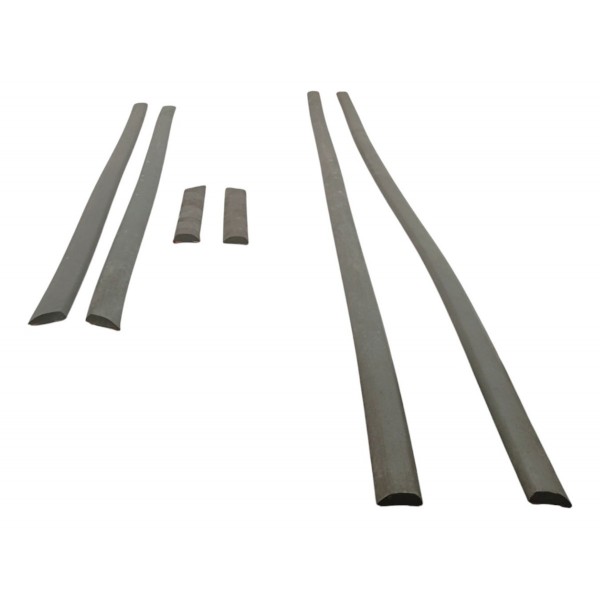 Jogo Frisos Laterais Fiat Uno Way 2008 2009 2010 2011 2012