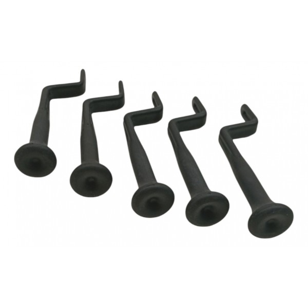 Kit 5 Puxador Encosto Banco Traseiro Volkswagen Voyage 2011