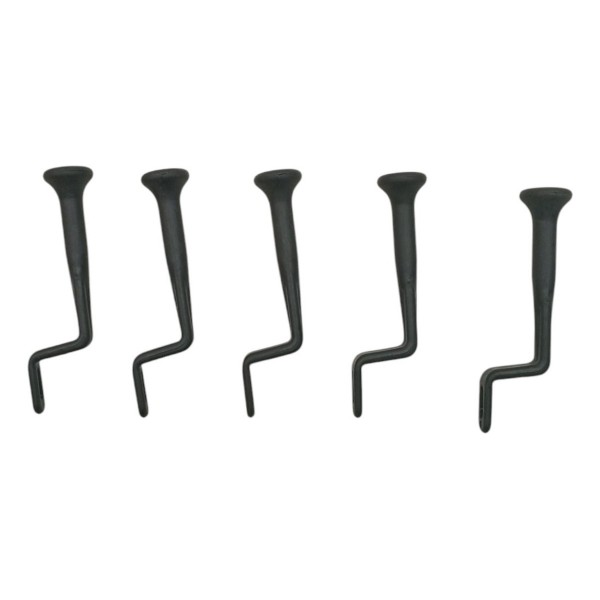 Kit 5 Puxador Encosto Banco Traseiro Volkswagen Voyage 2011